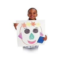 Roylco® Teach Me Shapes: Rubbing Plate Shapes, 16 Pack