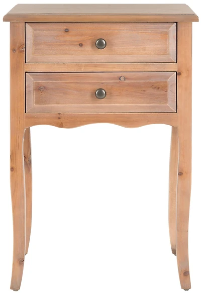 Lori End Table in Red Maple