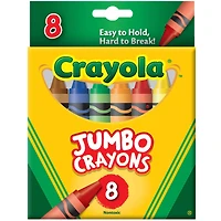 Crayola® Jumbo Easy Grasp Crayons, 8ct.