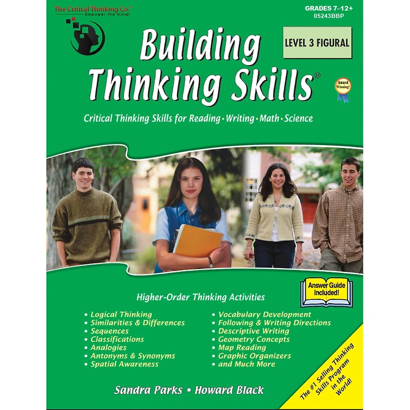 The Critical Thinking Co.™ Building Thinking Skills® Level 3 Figural, Grades 7-12