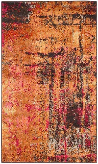 Monaco Warm Transitional 4' X 5'-7" Area Rug
