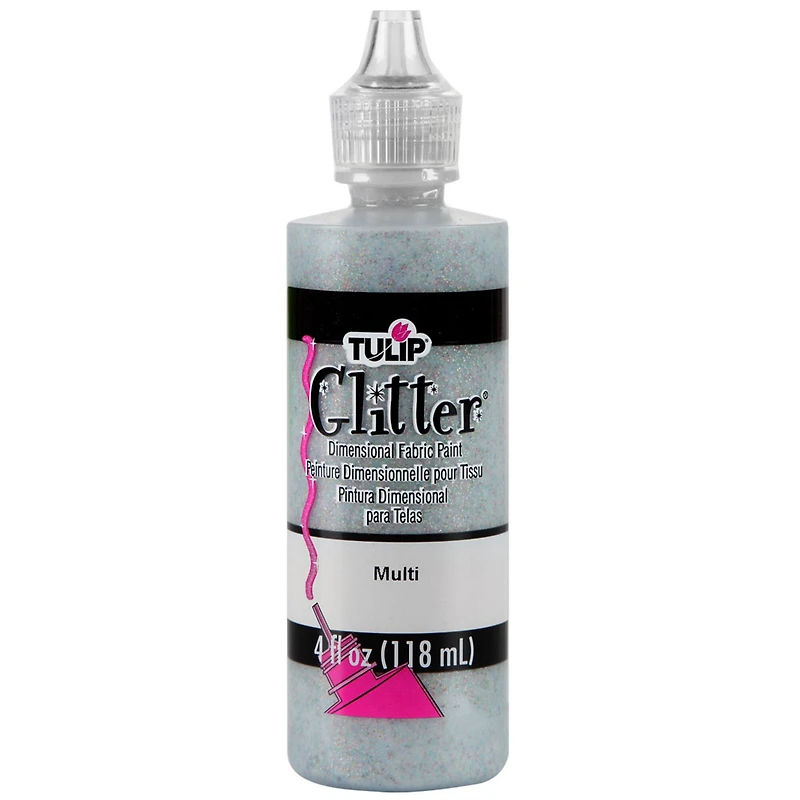 Tulip® Glitter® Dimensional Fabric Paint, Multi