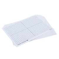 XY Axis Dry Erase Boards, Set of 10