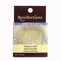 Clear Bling on a Roll™ Rhinestones by Recollections™