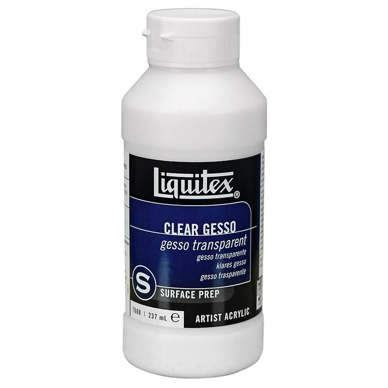 12 Pack: Liquitex® Gesso, Clear, 8oz.