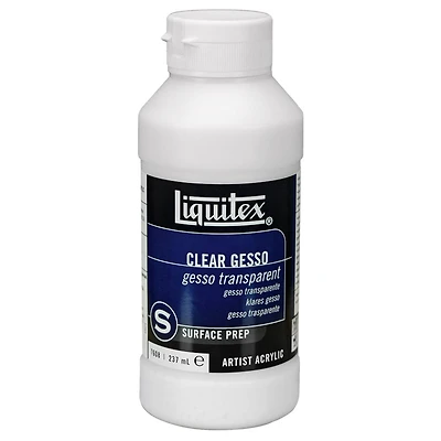 12 Pack: Liquitex® Gesso, Clear, 8oz.
