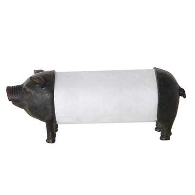 Hello Honey® Resin Pig Paper Towel Holder