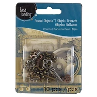 12 Packs: 10 ct. (120 total) Found Objects™ Key Charm Assortment by Bead Landing™
