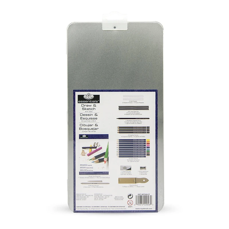 Royal & Langnickel® Essentials™ Draw & Sketch Art Set