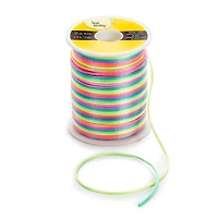12 Pack: 1.5mm Rainbow Rattail Cord by Bead Landing™