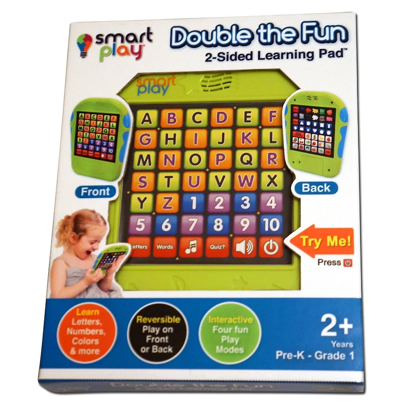 Smart Play® Double the Fun 2-Sided Learning Pad