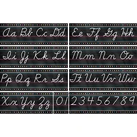 Carson-Dellosa™ Chalkboard Brights Cursive Writing Bulletin Board Display