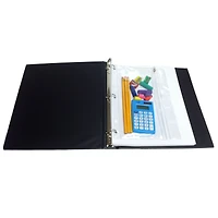 Clear Vinyl Pencil Pouch with Ziplock Closure, Pack of 24