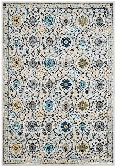 Evoke Floral Medallion 4' X 6' Area Rug