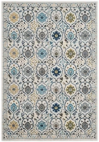 Evoke Floral Medallion 4' X 6' Area Rug