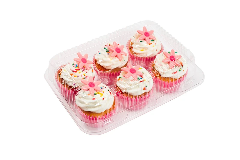 6-Cup Cupcake Clamshells By Celebrate It™