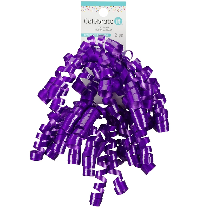 Purple Twisty Bows By Celebrate It™