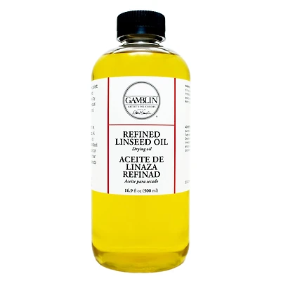 Gamblin Refined Linseed Oil