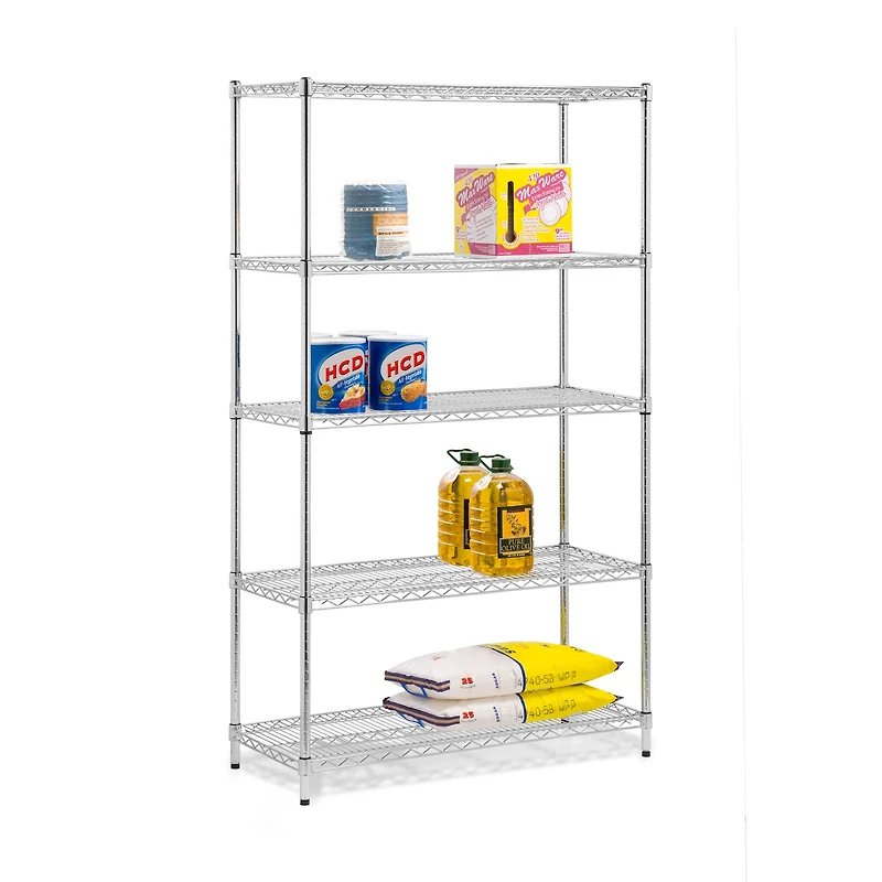 Honey Can Do 5-Tier Storage Shelf, 800 Lbs. Capacity