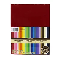 Essentials 8.5" x 11" Cardstock Paper by Recollections®, 200 Sheets