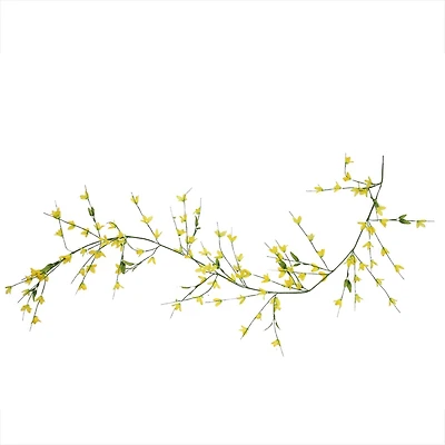 5ft. Green & Yellow Spring Floral Garland