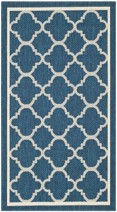 Courtayrd Quatre Border 4' x 5' 7" Area Rug