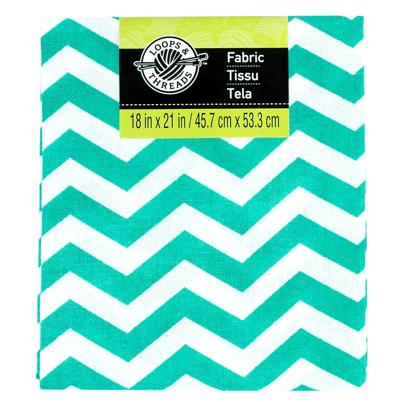 Chevron Cotton Fabric by Loops & Threads®