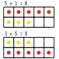 Ten Frames Magnet Math Set