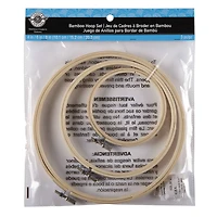 Loops & Threads™ Bamboo Hoop Set