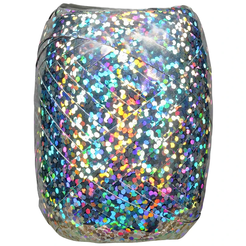66ft. Holographic Silver Ribbon Keg By Celebrate It™