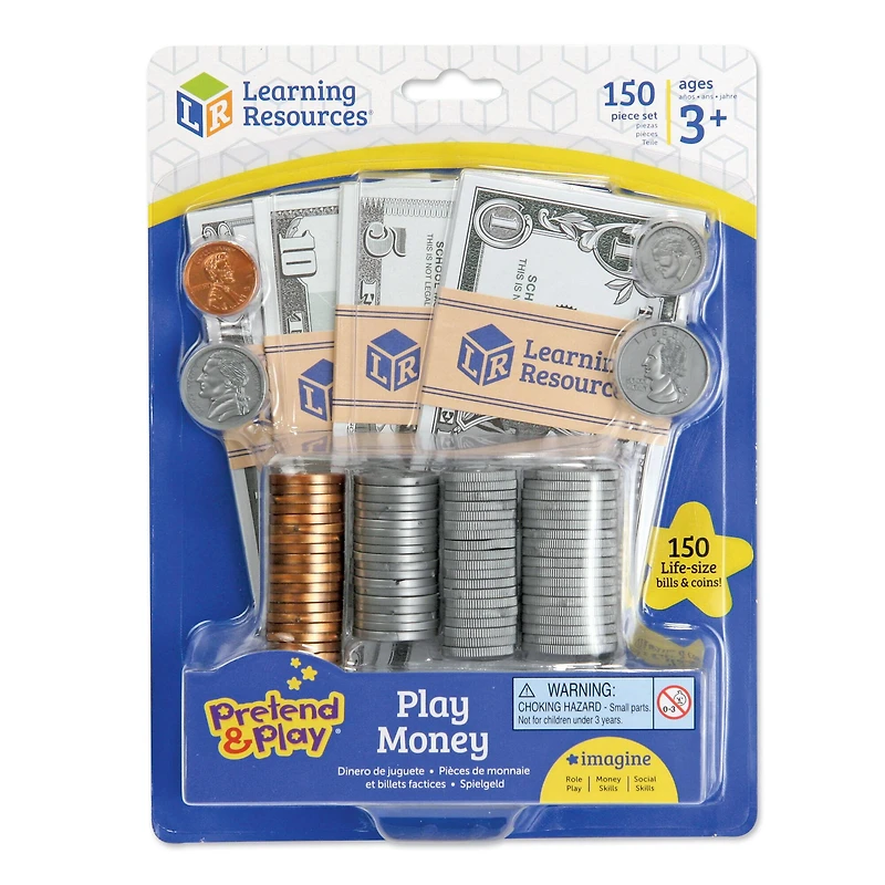 Learning Resources® Pretend & Play® Play Money