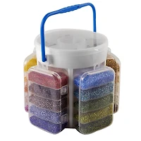 Five-Sided Portable Bead Caddy Kit by Bead Landing™