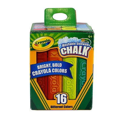 12 Packs: 16 ct. (192 total) Crayola® Washable Sidewalk Chalk