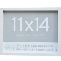 2 Pack Fundamentals 11" x 14" White Shadow Boxes by Studio Décor®