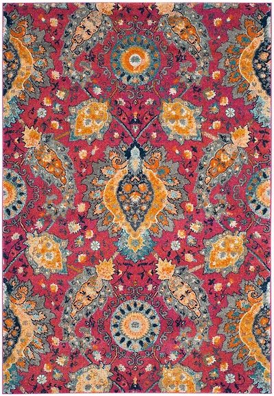 Madison Paisley 4' X 6' Area Rug