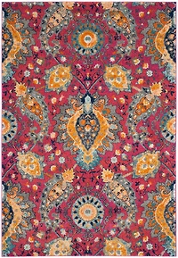 Madison Paisley 4' X 6' Area Rug