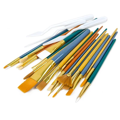 Super Value 25 Piece Brush Set by Artist's Loft™ Necessities™
