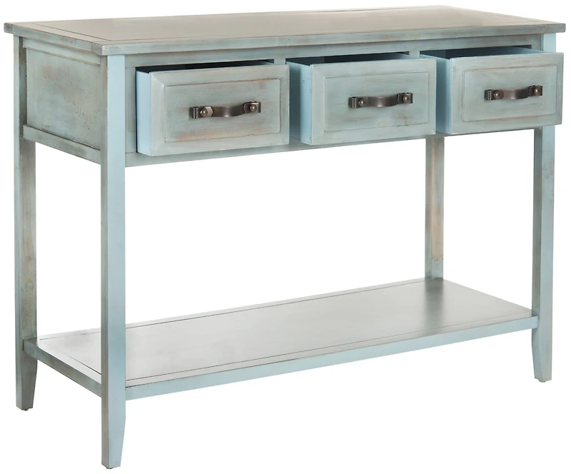 Aiden Console Table in Blue