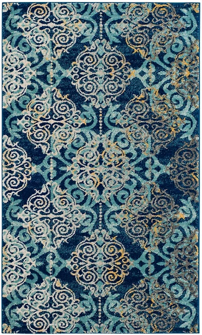 Evoke Damask 4' X 6' Area Rug