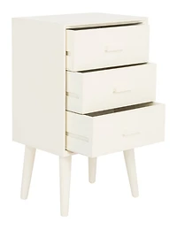 Pomona 3 Drawer Chest in White