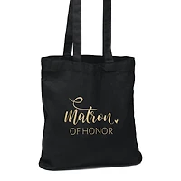 Hortense B. Hewitt Co. Matron of Honor Black Tote Bag