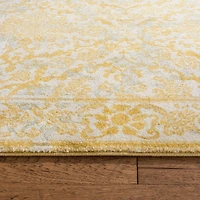 Evoke Border Floral 2'-2" X 4' Area Rug
