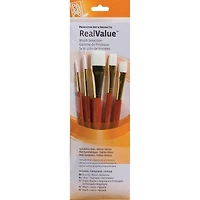 Princeton™ RealValue™ White Taklon Brush Set With 3/4" Wash