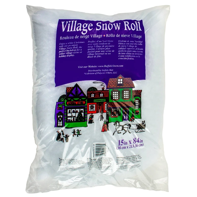 Buffalo Snow® Village Snow Roll