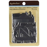 Recollections™ Adhesive Foil Chipboard Alphabet