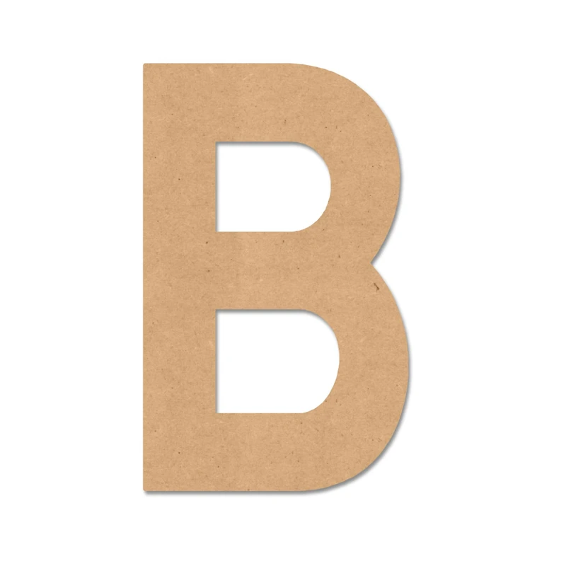 8" MDF Block Letter by Make Market
