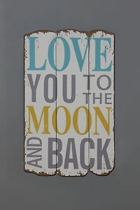 Hello Honey® Love You to the Moon and Back" Wall Décor