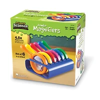 Primary Science Jumbo Magnifiers, Set of 6