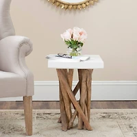 Hartwick Side Table in White