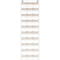 Confetti 10 Pocket File Storage Pocket Chart